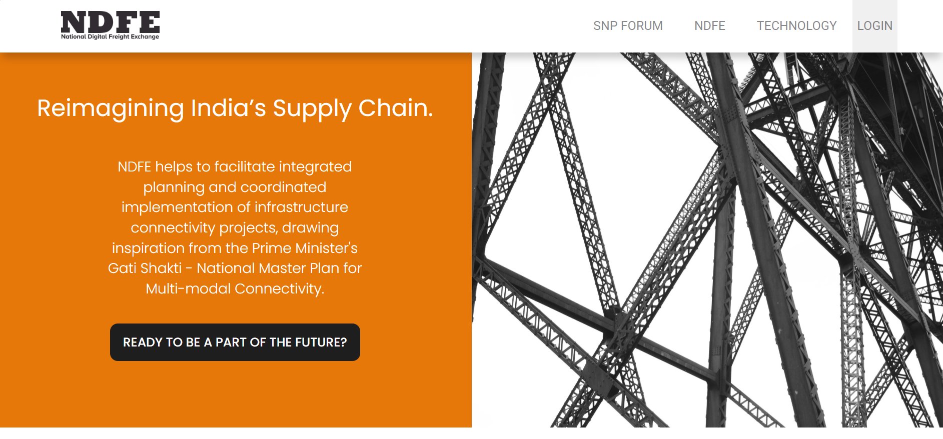 National Digital Freight Exchange live site